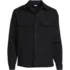 School Uniform Men's Quilted Shirt Jacket, Front