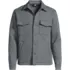 School Uniform Men's Quilted Shirt Jacket, Front