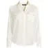 Women's Charmeuse Utility Popover Blouse, Front