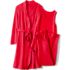 Women's Brushed Cozy Waffle Jersey 3 Piece Pajama Set - Tank Top Pant and Robe