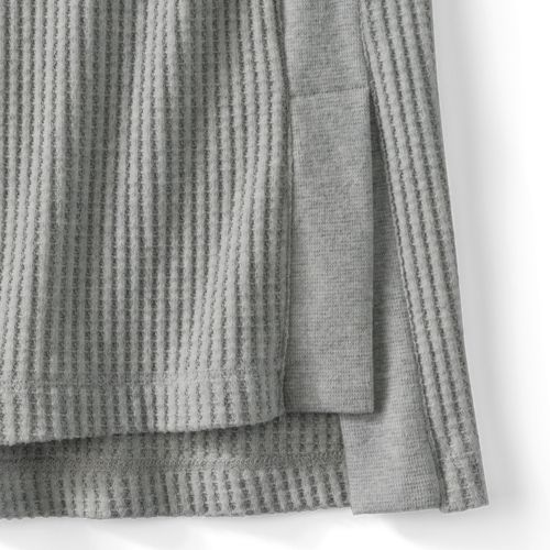 Women's Long Sleeve Waffle Cowl Neck Tunic, alternative image