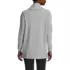 Women's Long Sleeve Waffle Cowl Neck Tunic, Back