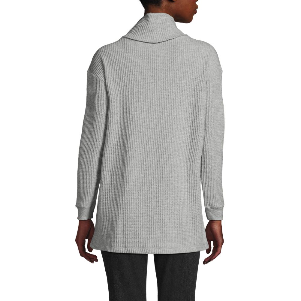 トップス abeundmor EYELET WAFFLE TOPS abeundmor EYELET WAFFLE TOPS【GREY】 Waffle 2 in 1 Top in
