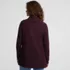 Women's Long Sleeve Waffle Cowl Neck Tunic, Back