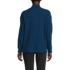 Women's Long Sleeve Waffle Shawl Collar Henley, Back