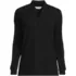 Women's Plus Size Long Sleeve Waffle Shawl Collar Henley, Front