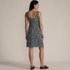 Women's Starfish Sleeveless Shift Dress, Back