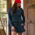 Women's Brushed Cozy Waffle 2 Piece Pajama Set - Long Sleeve Top and Shorts, alternative image