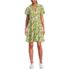 Women's Cotton Jersey Tiered Mini Dress, Front
