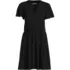 Women's Cotton Jersey Tiered Mini Dress, Front