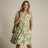 Women's Cotton Jersey Tiered Mini Dress, alternative image