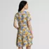 Women's Cotton Jersey Tiered Mini Dress, Back
