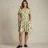 Women's Cotton Jersey Tiered Mini Dress, Front