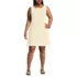 Women's Plus Size Starfish Sleeveless Shift Dress, Front