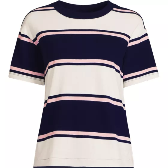 Women's Petite Short Sleeve Mariner T-Shirt - primary