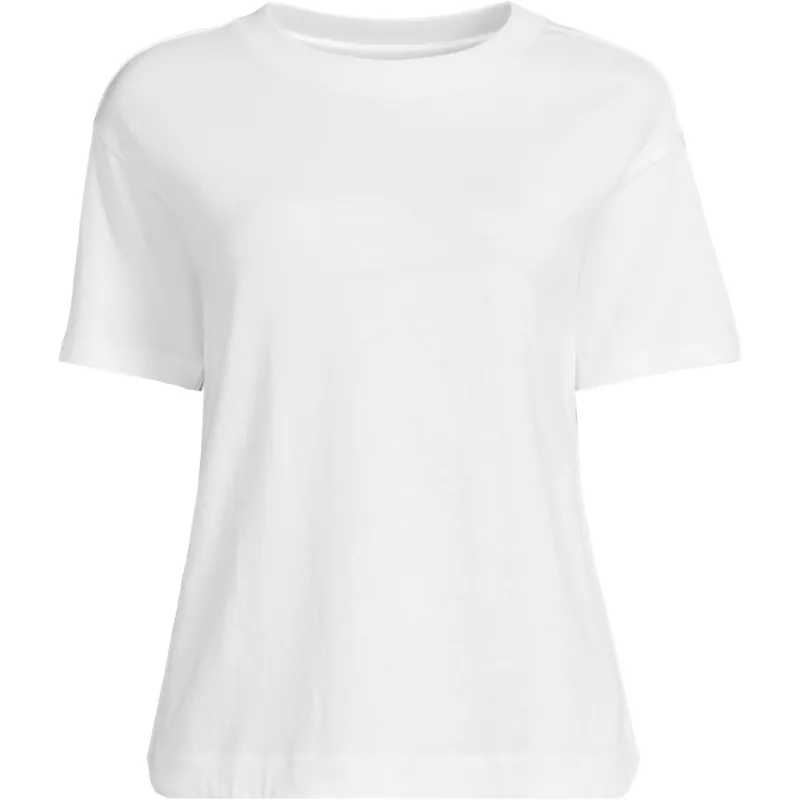 Women's Petite Short Sleeve Mariner T-Shirt, Front