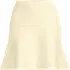 Women's Fine Gauge Cotton Sweater Above the Knee Circle Skirt, Front