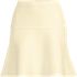 Women's Fine Gauge Cotton Sweater Above the Knee Circle Skirt, Front