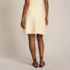 Women's Fine Gauge Cotton Sweater Above the Knee Circle Skirt, Back