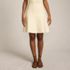 Women's Fine Gauge Cotton Sweater Above the Knee Circle Skirt, Front