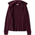 Women's Long Sleeve Waffle Collared Shacket, alternative image