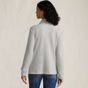 Women's Long Sleeve Waffle Collared Shacket