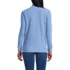 Women's Long Sleeve Waffle Quarter Zip Pullover, Back