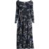 Women's Cotton Modal Off Shoulder Midi Dress, Front