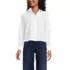 Women's Boxy Cropped No Iron Pintuck Shirt, Front