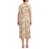 Women's Silky Knit Sweetheart Midi Dress, Back
