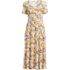 Women's Silky Knit Sweetheart Midi Dress, Front