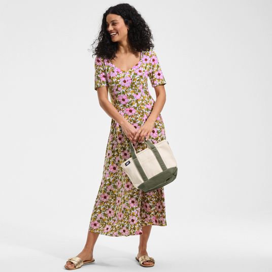 Short Sleeve Maxi Dress | Lands' End