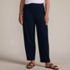Women's Petite Sport Knit High Rise Barrel Ankle Pants, Front