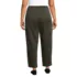 Women's Plus Size Sport Knit High Rise Barrel Ankle Pants, Back