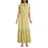 Women's Chiffon Maxi Dress with Ruffle Detail, alternative image