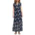 Women's Chiffon Maxi Dress with Ruffle Detail, alternative image