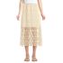 Women's Lace Overlay Midi Skirt, Front