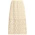 Women's Lace Overlay Midi Skirt, Front