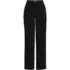 Women's Petite Chino High Rise Rail Straight Leg Pants, Front