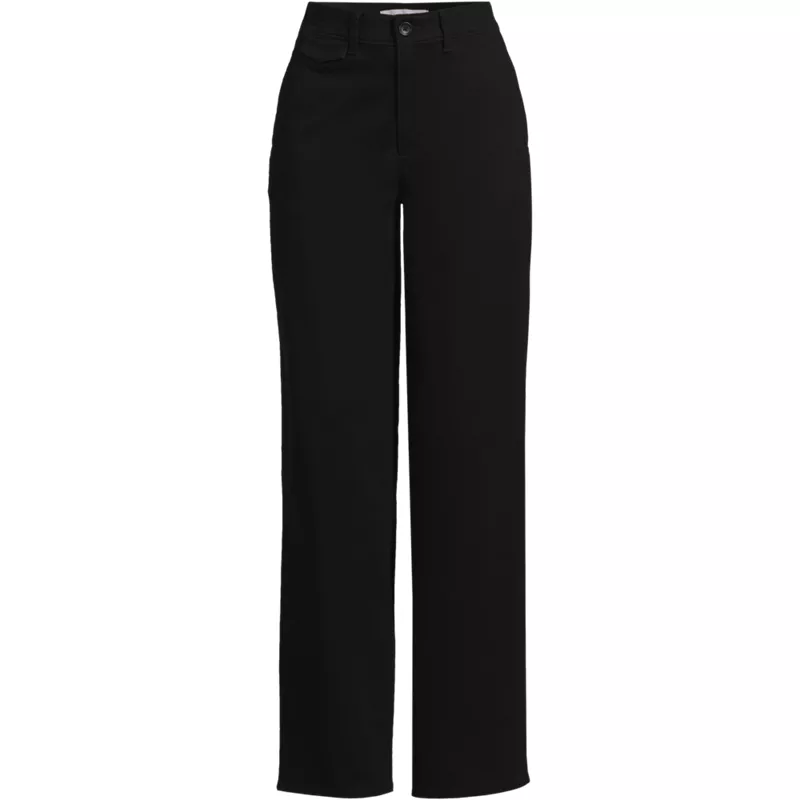 Women's Chino High Rise Rail Straight Leg Pants, Front