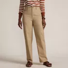 Women's Chino High Rise Rail Straight Leg Pants