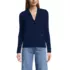 Women's Drifter Ribbed Collared Blazer Sweater, Front