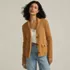Women's Drifter Ribbed Collared Blazer Sweater, alternative image