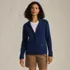 Women's Drifter Ribbed Collared Blazer Sweater, alternative image