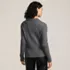 Women's Drifter Ribbed Collared Blazer Sweater, Back