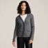 Women's Drifter Ribbed Collared Blazer Sweater, Front