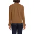 Women's Cotton Pointelle Turtleneck Sweater, Back