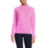 Women's Cotton Pointelle Turtleneck Sweater, Front