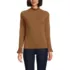 Women's Cotton Pointelle Turtleneck Sweater, Front