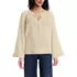 Women's Voile Tie Neck Poet Blouse, alternative image